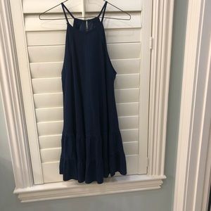 Altar’d state Halter Navy Dress